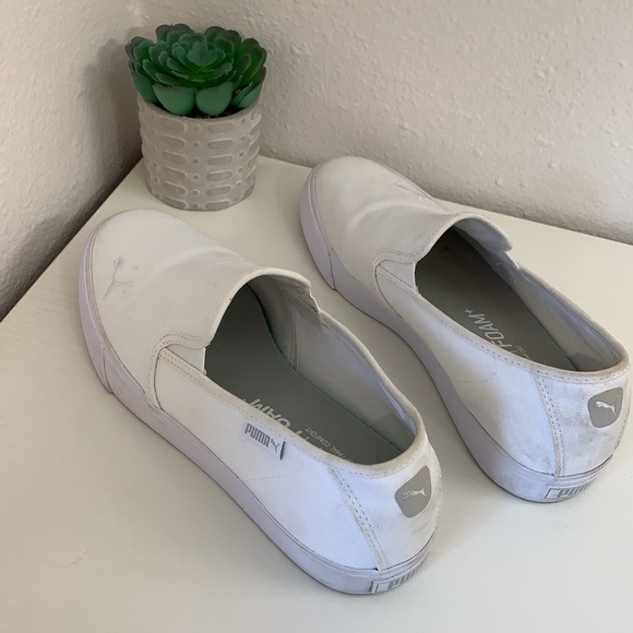 Worn once puma slip ons - Picture 4 of 4